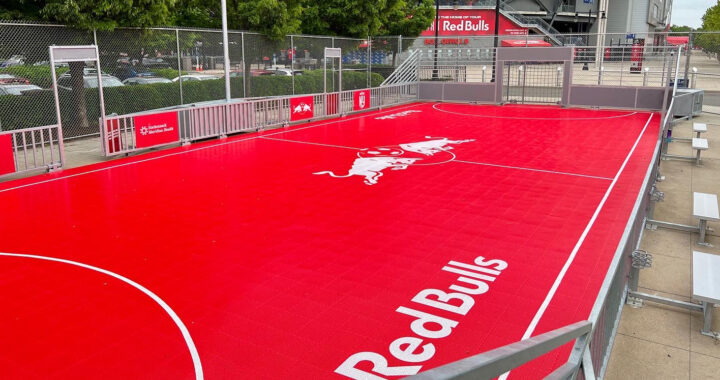 Red Bulls futsal pitch in New York by SnapSports